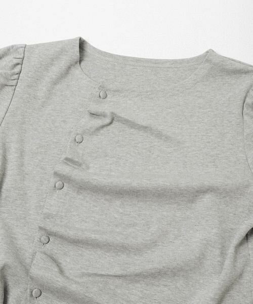 KBF / ケービーエフ Tシャツ | アシメトリーデザインカットソー | 詳細25