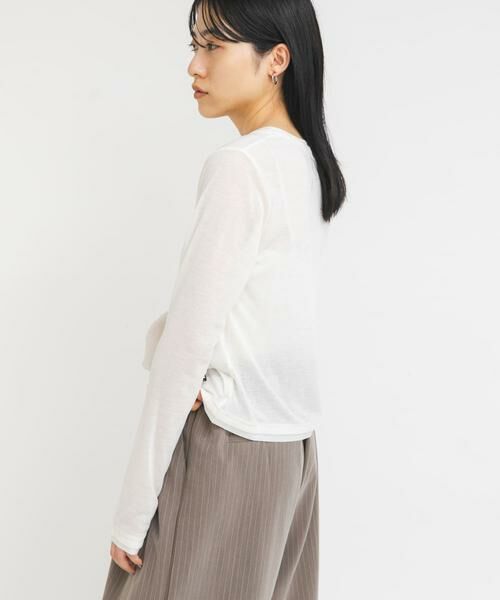 KBF / ケービーエフ カーディガン・ボレロ | レイヤードライクカーディガン | 詳細10