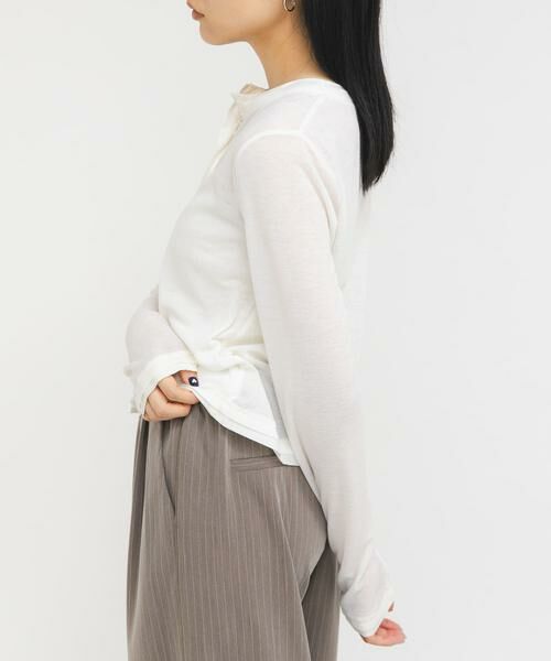 KBF / ケービーエフ カーディガン・ボレロ | レイヤードライクカーディガン | 詳細11