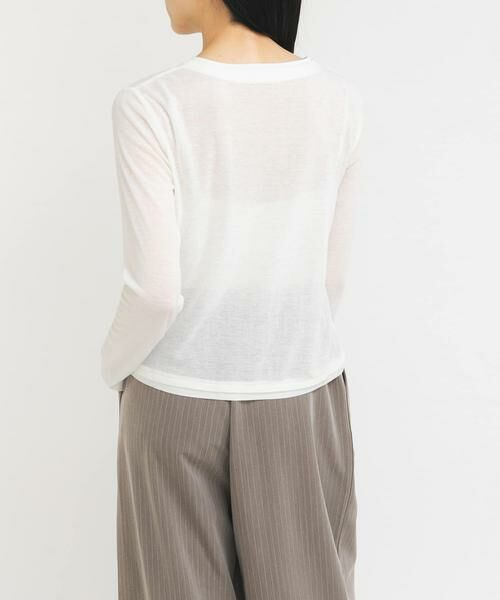 KBF / ケービーエフ カーディガン・ボレロ | レイヤードライクカーディガン | 詳細12