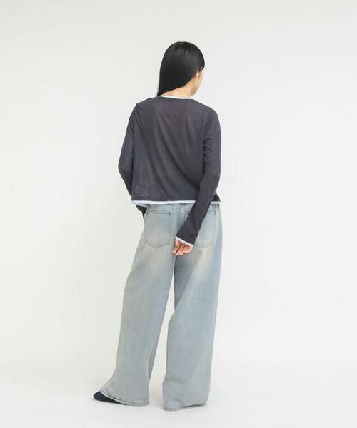 KBF / ケービーエフ カーディガン・ボレロ | レイヤードライクカーディガン | 詳細24