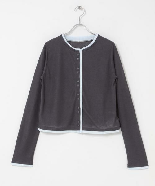 KBF / ケービーエフ カーディガン・ボレロ | レイヤードライクカーディガン | 詳細25