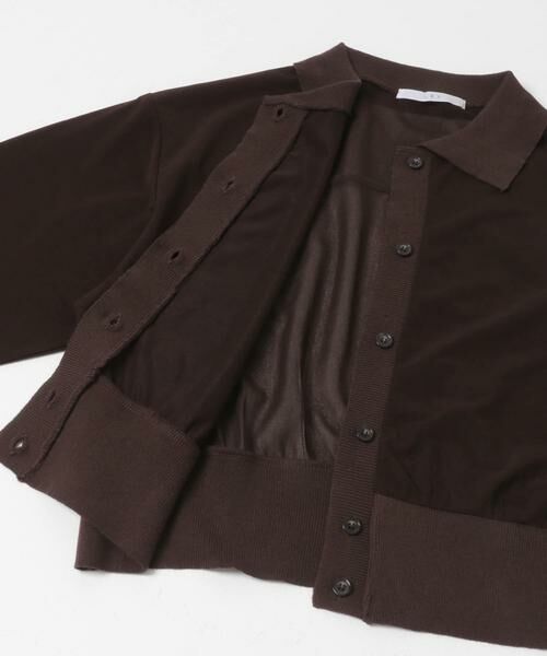 KBF / ケービーエフ シャツ・ブラウス | シアーシャツカーディガン | 詳細8