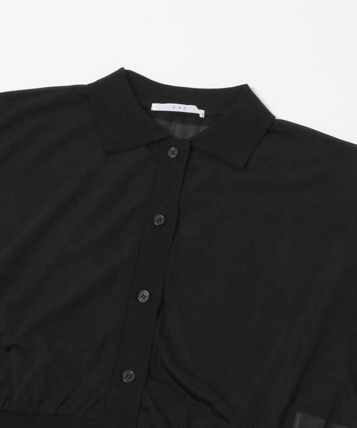 KBF / ケービーエフ シャツ・ブラウス | シアーシャツカーディガン | 詳細19