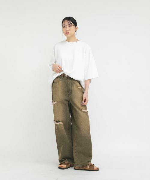 KBF / ケービーエフ スウェット | バックオープンWIDEスウェット | 詳細5