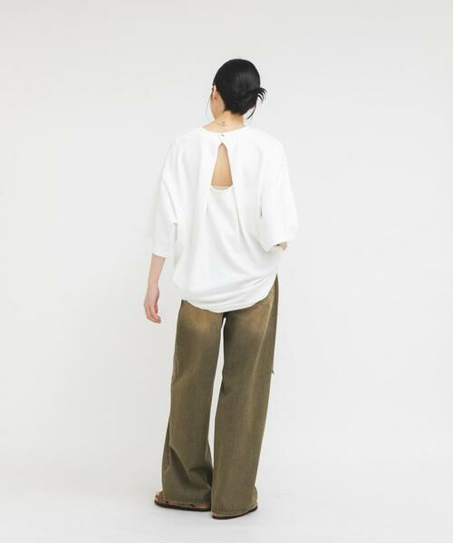 KBF / ケービーエフ スウェット | バックオープンWIDEスウェット | 詳細7