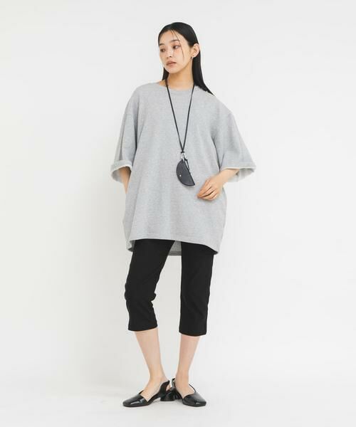 KBF / ケービーエフ スウェット | バックオープンWIDEスウェット（グレー系その他）