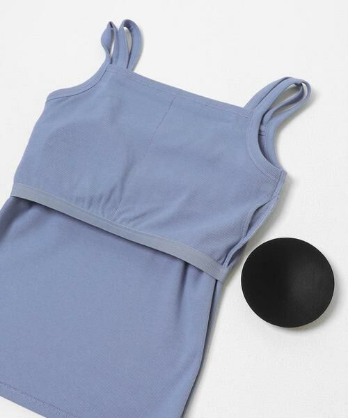 KBF / ケービーエフ タンクトップ | レイヤードライクカップ付きタンクトップ | 詳細8