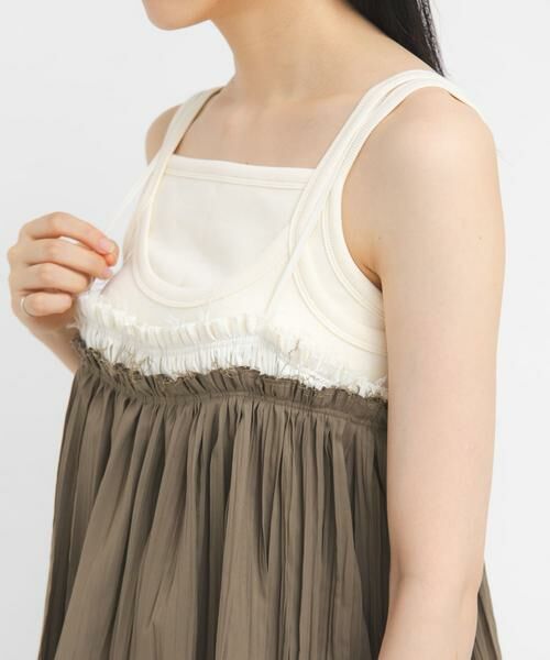 KBF / ケービーエフ タンクトップ | レイヤードライクカップ付きタンクトップ | 詳細12