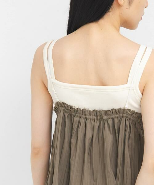KBF / ケービーエフ タンクトップ | レイヤードライクカップ付きタンクトップ | 詳細14