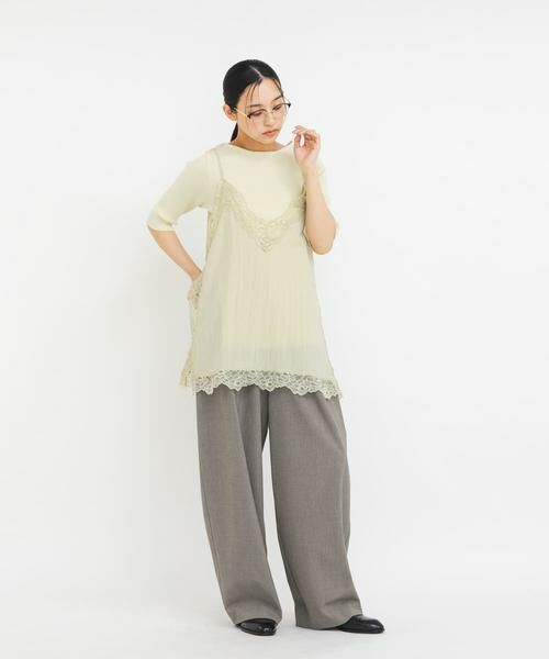 KBF / ケービーエフ ニット・セーター | アシンメトリーRIBニット | 詳細4