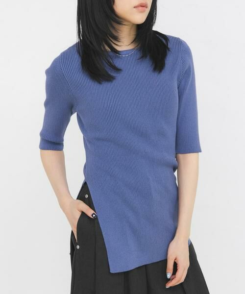 KBF / ケービーエフ ニット・セーター | アシンメトリーRIBニット | 詳細10