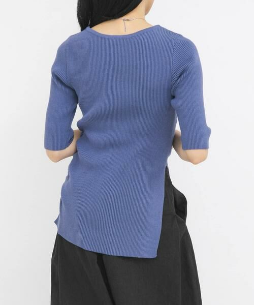 KBF / ケービーエフ ニット・セーター | アシンメトリーRIBニット | 詳細12