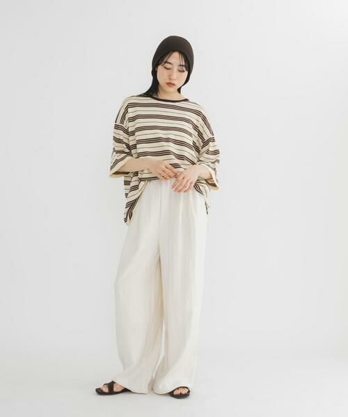 KBF / ケービーエフ ニット・セーター | BIGボーダーニット | 詳細3