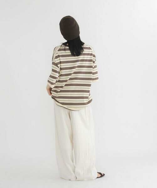 KBF / ケービーエフ ニット・セーター | BIGボーダーニット | 詳細5