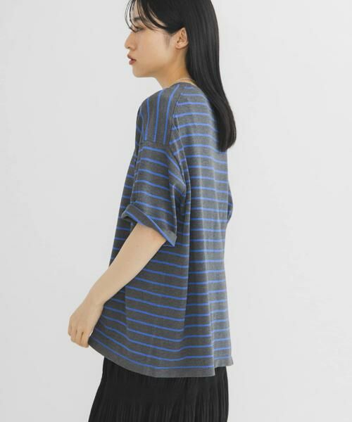 KBF / ケービーエフ ニット・セーター | BIGボーダーニット | 詳細11