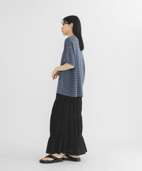 KBF / ケービーエフ ニット・セーター | BIGボーダーニット | 詳細13