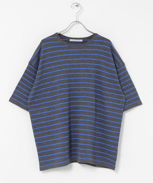 KBF / ケービーエフ ニット・セーター | BIGボーダーニット | 詳細15