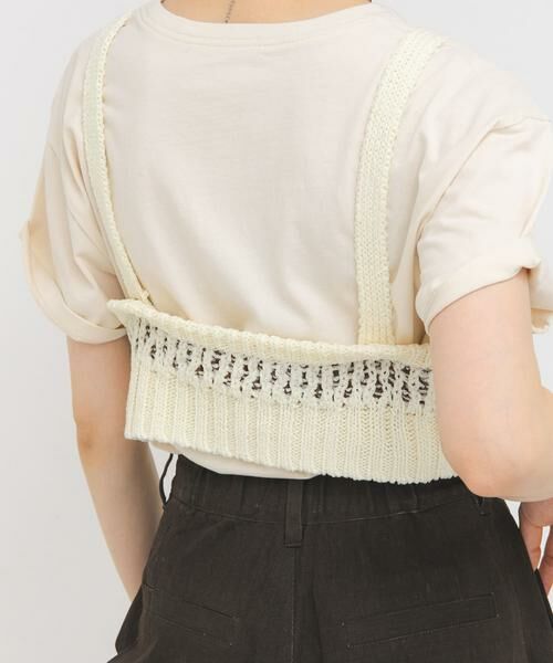 KBF / ケービーエフ ニット・セーター | ハニカムニットブラビスチェ | 詳細4