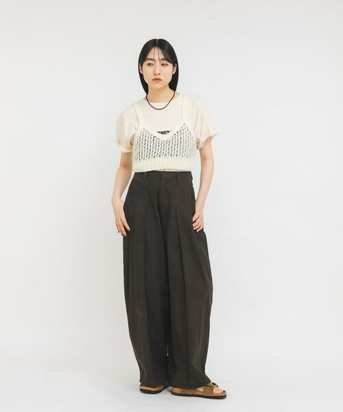 KBF / ケービーエフ ニット・セーター | ハニカムニットブラビスチェ | 詳細5