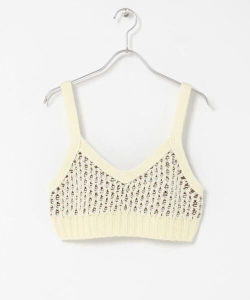 KBF / ケービーエフ ニット・セーター | ハニカムニットブラビスチェ | 詳細8