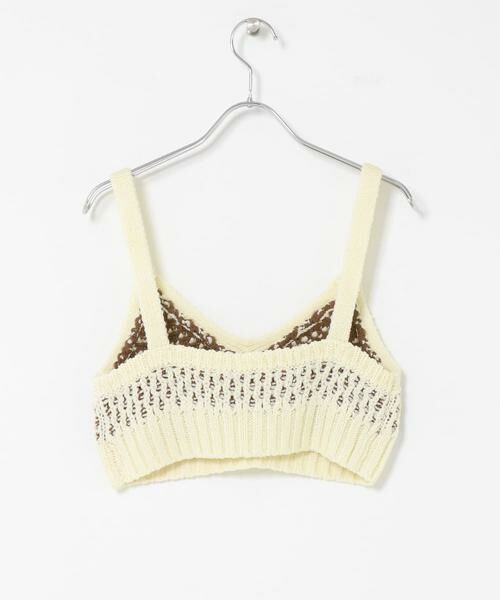 KBF / ケービーエフ ニット・セーター | ハニカムニットブラビスチェ | 詳細9