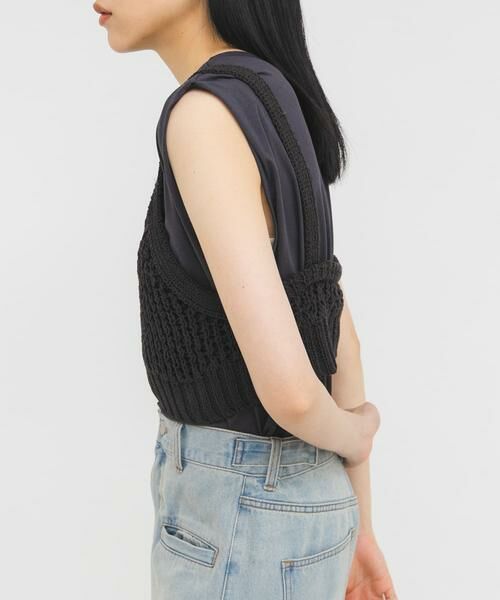 KBF / ケービーエフ ニット・セーター | ハニカムニットブラビスチェ | 詳細11