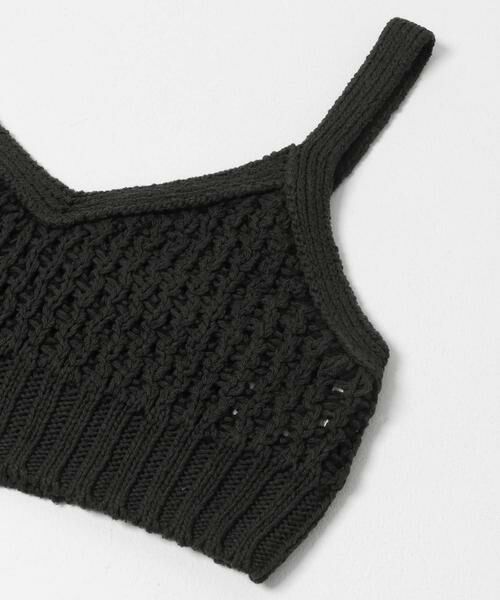 KBF / ケービーエフ ニット・セーター | ハニカムニットブラビスチェ | 詳細18