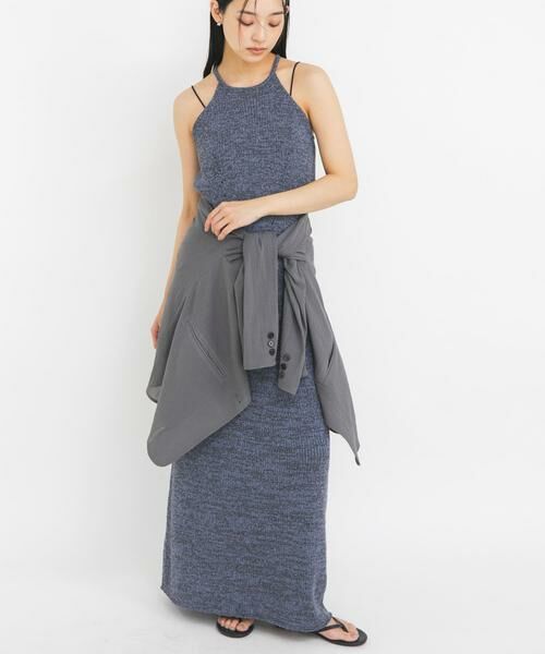 KBF / ケービーエフ タンクトップ | メランジRIBタンクトップ | 詳細11