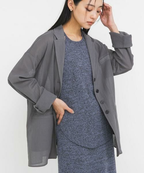 KBF / ケービーエフ タンクトップ | メランジRIBタンクトップ | 詳細14