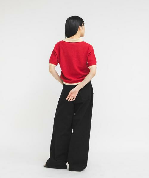 KBF / ケービーエフ ニット・セーター | レイヤードライクニットシャツ | 詳細6