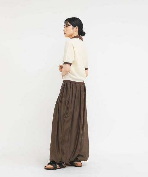 KBF / ケービーエフ ニット・セーター | レイヤードライクニットシャツ | 詳細16