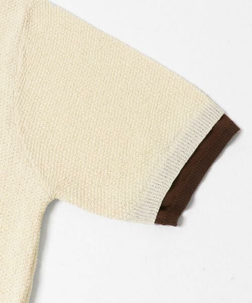 KBF / ケービーエフ ニット・セーター | レイヤードライクニットシャツ | 詳細19