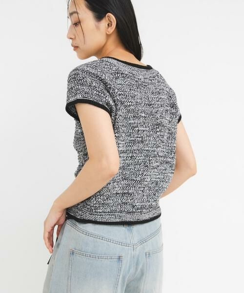 KBF / ケービーエフ ニット・セーター | コンパクトメランジニット | 詳細12