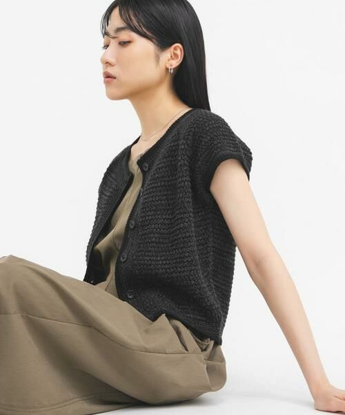 KBF / ケービーエフ ニット・セーター | コンパクトメランジニット（グレー系その他）