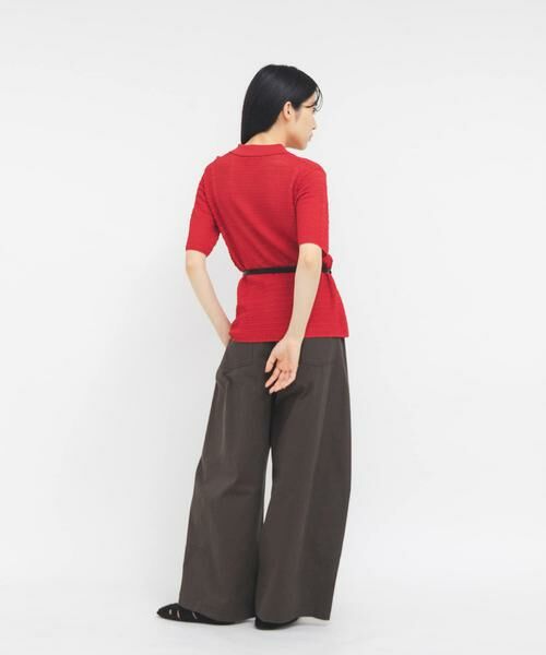 KBF / ケービーエフ ニット・セーター | ラッセルニットシャツ | 詳細4