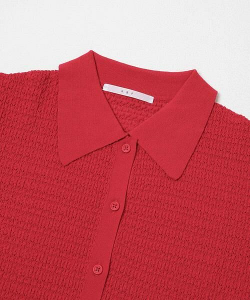 KBF / ケービーエフ ニット・セーター | ラッセルニットシャツ | 詳細6
