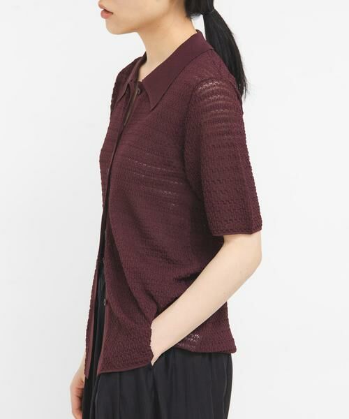 KBF / ケービーエフ ニット・セーター | ラッセルニットシャツ | 詳細9
