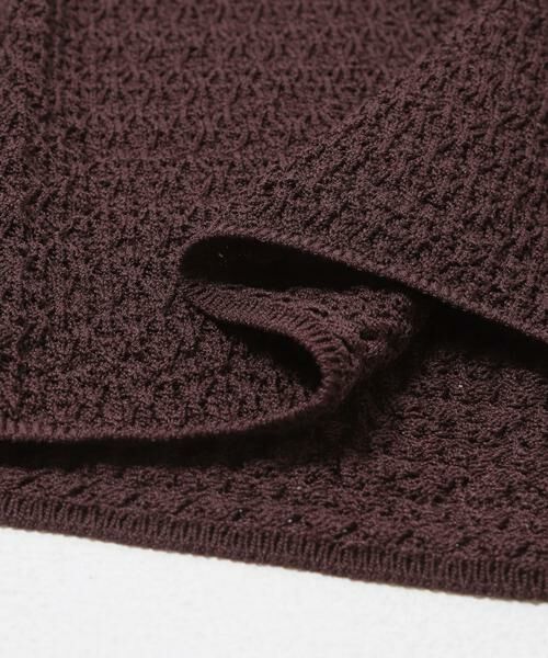 KBF / ケービーエフ ニット・セーター | ラッセルニットシャツ | 詳細15