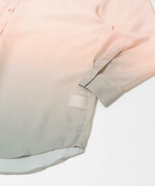 KBF / ケービーエフ シャツ・ブラウス | グラデーションシャツ | 詳細9