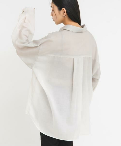 KBF / ケービーエフ シャツ・ブラウス | グラデーションシャツ | 詳細2