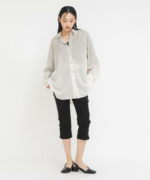 KBF / ケービーエフ シャツ・ブラウス | グラデーションシャツ | 詳細5