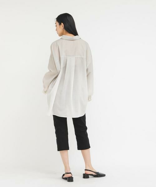 KBF / ケービーエフ シャツ・ブラウス | グラデーションシャツ | 詳細7