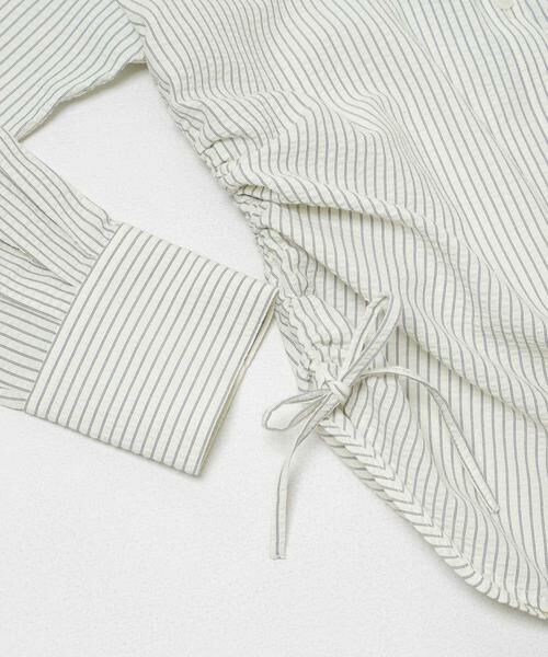 KBF / ケービーエフ シャツ・ブラウス | サイドドロストサッカーシャツ | 詳細17