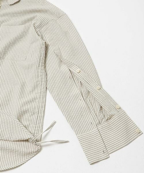 KBF / ケービーエフ シャツ・ブラウス | サイドドロストサッカーシャツ | 詳細27