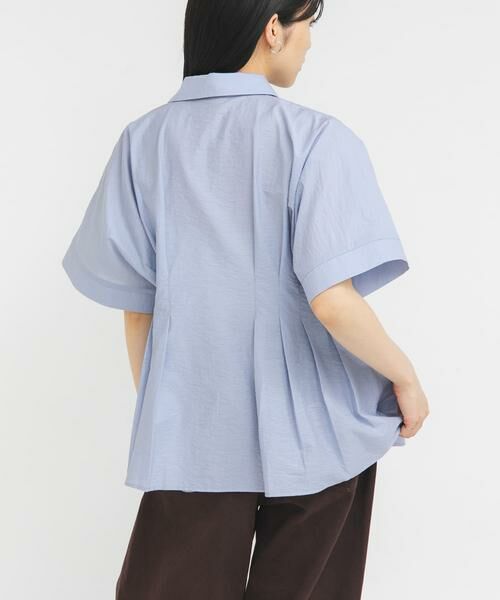 KBF / ケービーエフ シャツ・ブラウス | ウエストタックドルマンブラウス | 詳細3