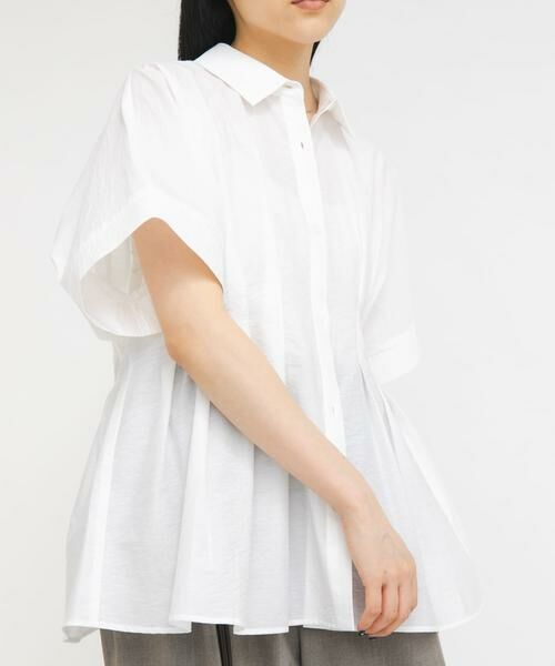 KBF / ケービーエフ シャツ・ブラウス | ウエストタックドルマンブラウス | 詳細14