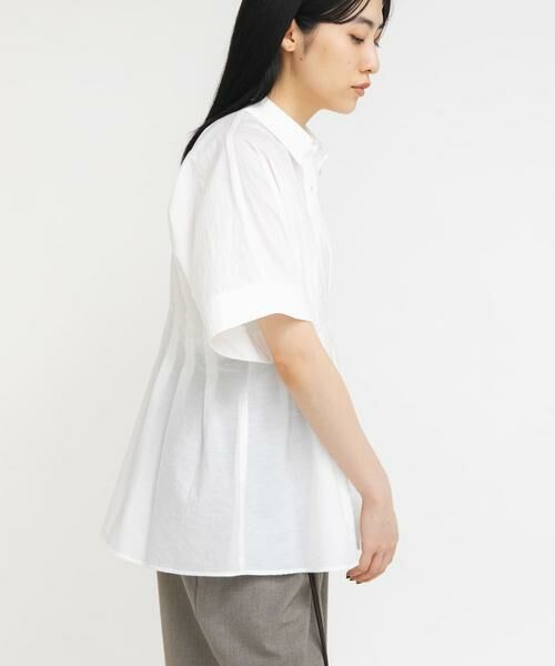 KBF / ケービーエフ シャツ・ブラウス | ウエストタックドルマンブラウス | 詳細15