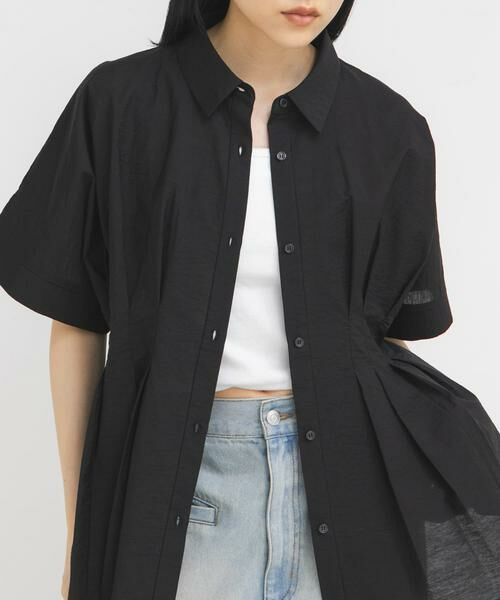 KBF / ケービーエフ シャツ・ブラウス | ウエストタックドルマンブラウス | 詳細22