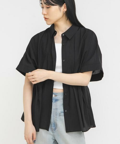 KBF / ケービーエフ シャツ・ブラウス | ウエストタックドルマンブラウス | 詳細23